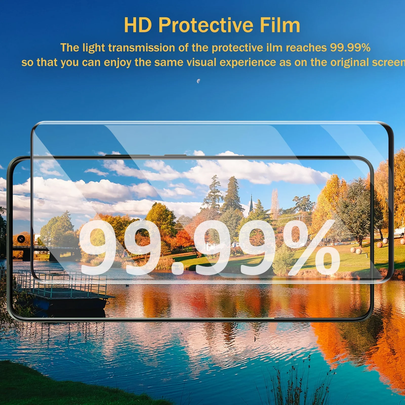 DL3 Mobilak Screen Protector for Xiaomi Redmi Note 13 Pro+ Plus, Tempered Glass Screen Saver Premium HD Protective, Scratch Resistant, NO-Bubble, 9H Hardness, Full Coverage Film - Clear