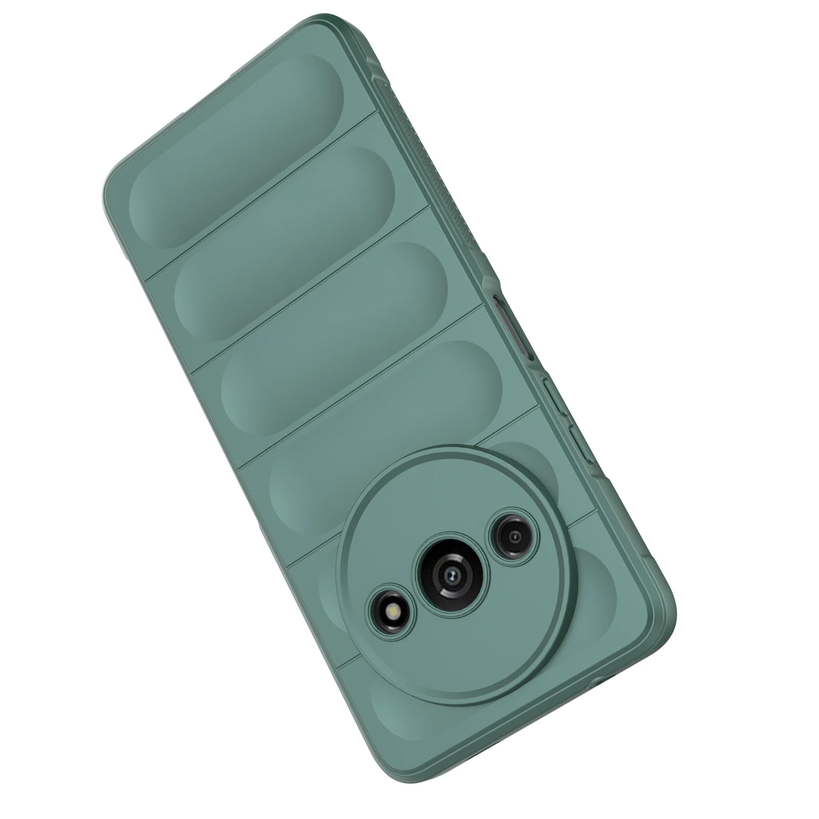 DL3 Mobilak Soft Silicone Protective Case for Xiaomi Redmi A3 with Camera Protection and Shockproof Design - Green