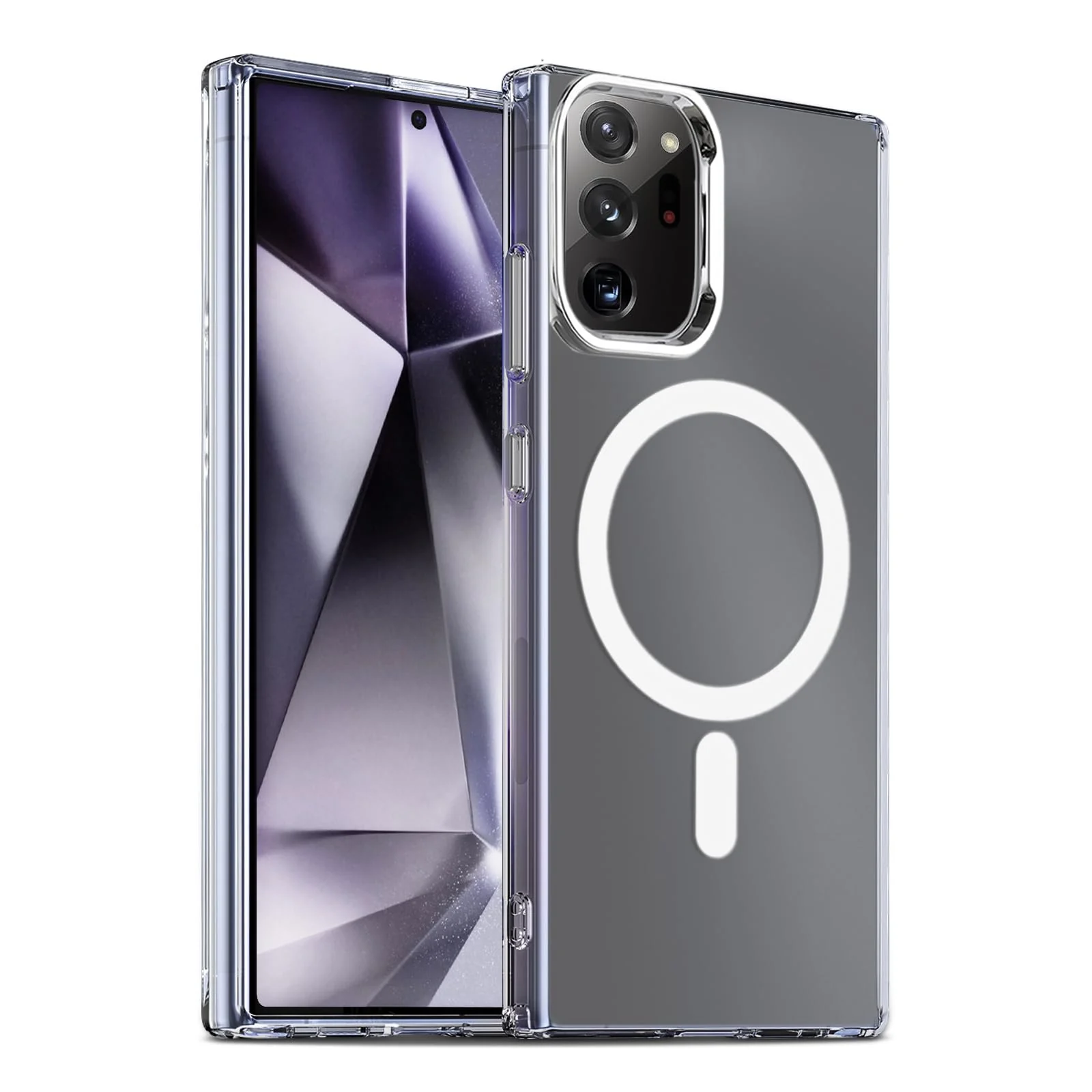 DL3 Mobilak Case For Samsung Galaxy Note 20 Ultra Case Crystal [Not Compatible with MagSafe] Soft TPU Gel Case Flexible Silicone Anti-Scratch TPU Cover - Clear
