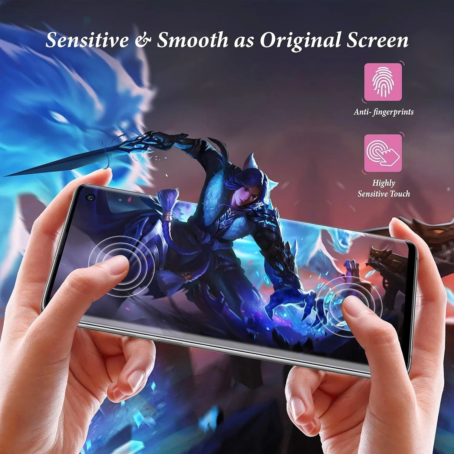 DL3 Mobilak for vivo V70 FE Tempered Glass Screen Protector, 9H Hardness Anti-Scratch Tempered Glass flim, Case Friendly, Anti-Scratch - Clear