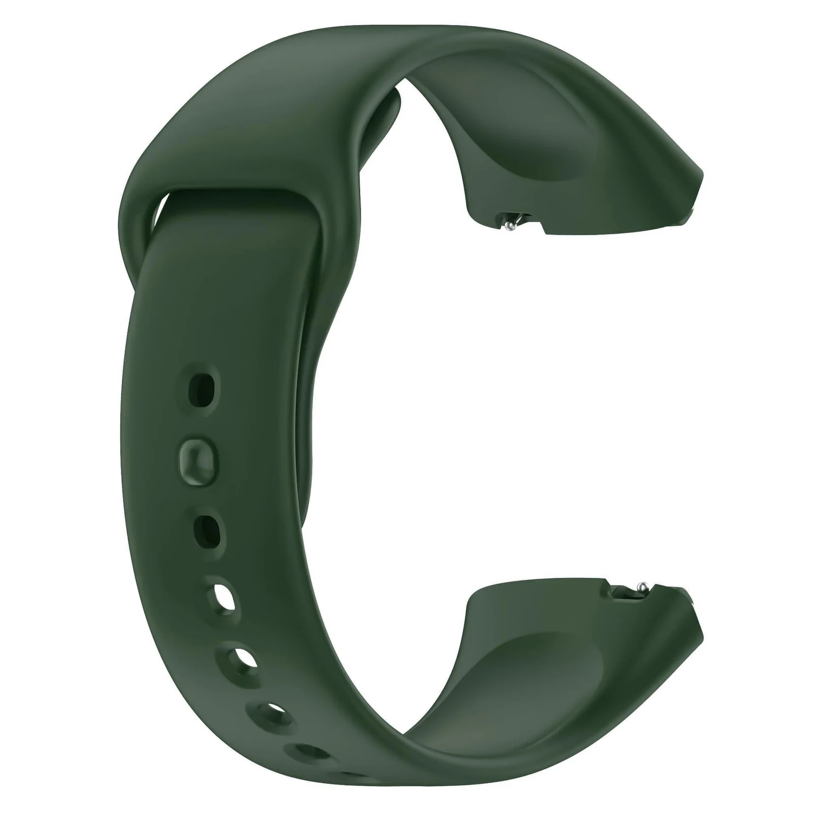 DL3 Mobilak Strap Silicone Compatible With Xiaomi Redmi Watch 3 Active/Redmi Watch 3 Lite, Sport Silicone Watch Band Wrist Strap, Bracelet Wristband Wrist Strap - Green