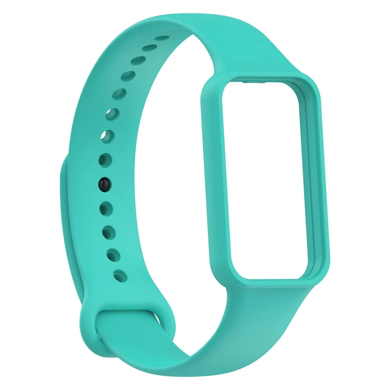 DL3 MOBILAK Sport Band Compatible With Amazfit Band 7 Fitness Tracker Replacement Strap Soft Silicone Wristband Bracelet For Amazfit Band7 (Teal)