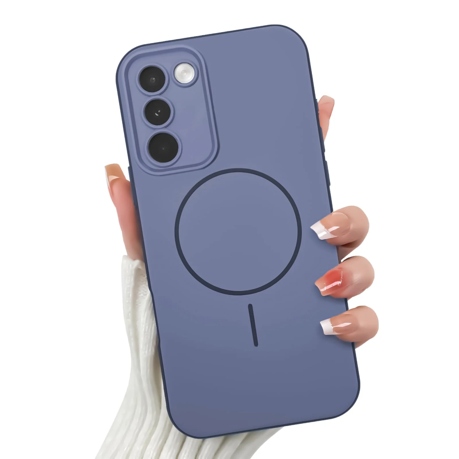 Mobigon Case For realme C100 Slim Design [Not Compatible with MagSafe] Soft Silicone Case Flexible TPU Anti-Scratch Protective Cover with Full Camera Protection