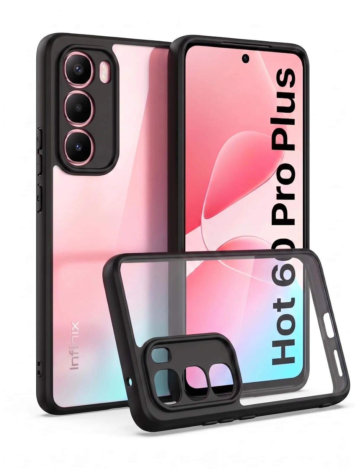 DL3 Mobilak Clear TPU Case for Infinix Note 60 Pro 5G, Camera protection, Shock-absorbing protection, Scratch-resistant surface