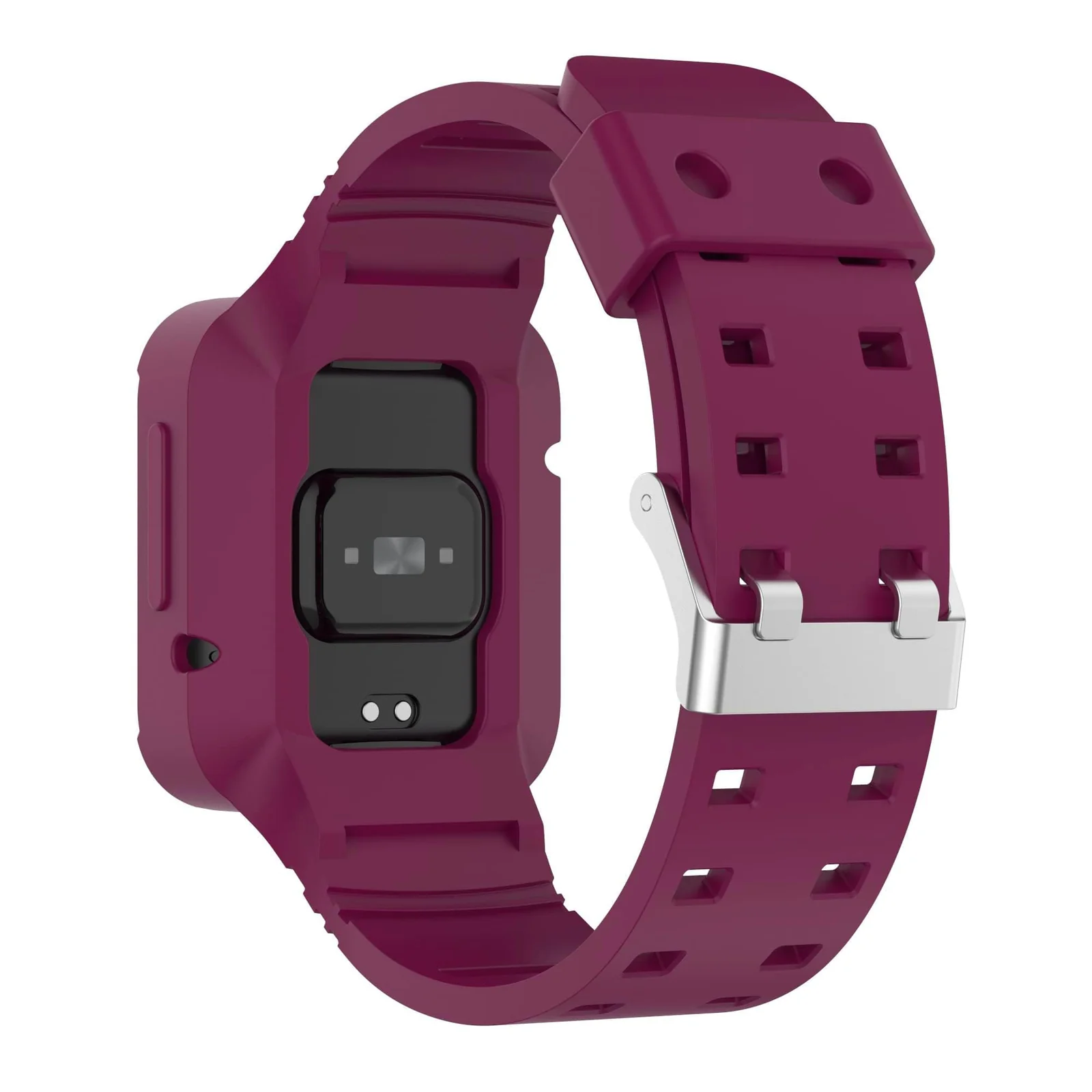DL3 Mobilak Replacement Wrist Band Compatible with Xiaomi Redmi Watch 2 Lite/Mi Watch Lite/Poco Watch/Redmi Watch 2/Horloge 2, Adjustable Soft Silicone Wrist Strap with Cover - Black