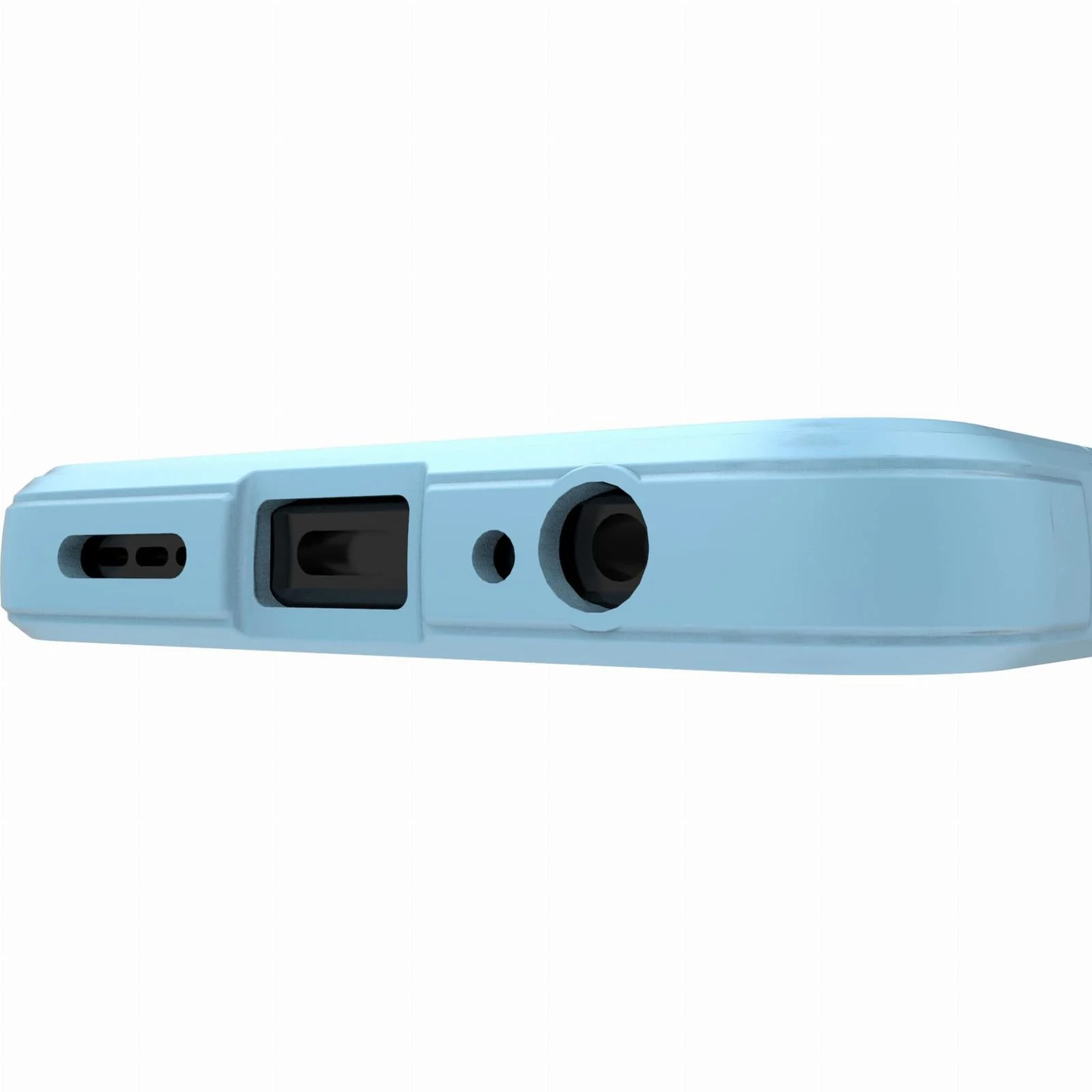 DL3 Mobilak Flexible Silicone and TPU Protective Case with Camera Protection for Xiaomi Redmi Note 10 4G / Note 10S - Baby Blue
