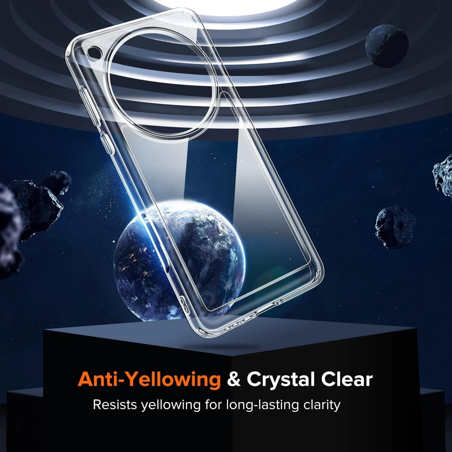 DL3 Mobilak Protective Case Compatible with OPPO Find X8 Pro 5G Cover, Mobile Phone Case Thin Soft Silicone Anti-Yellow Protective Case - Clear