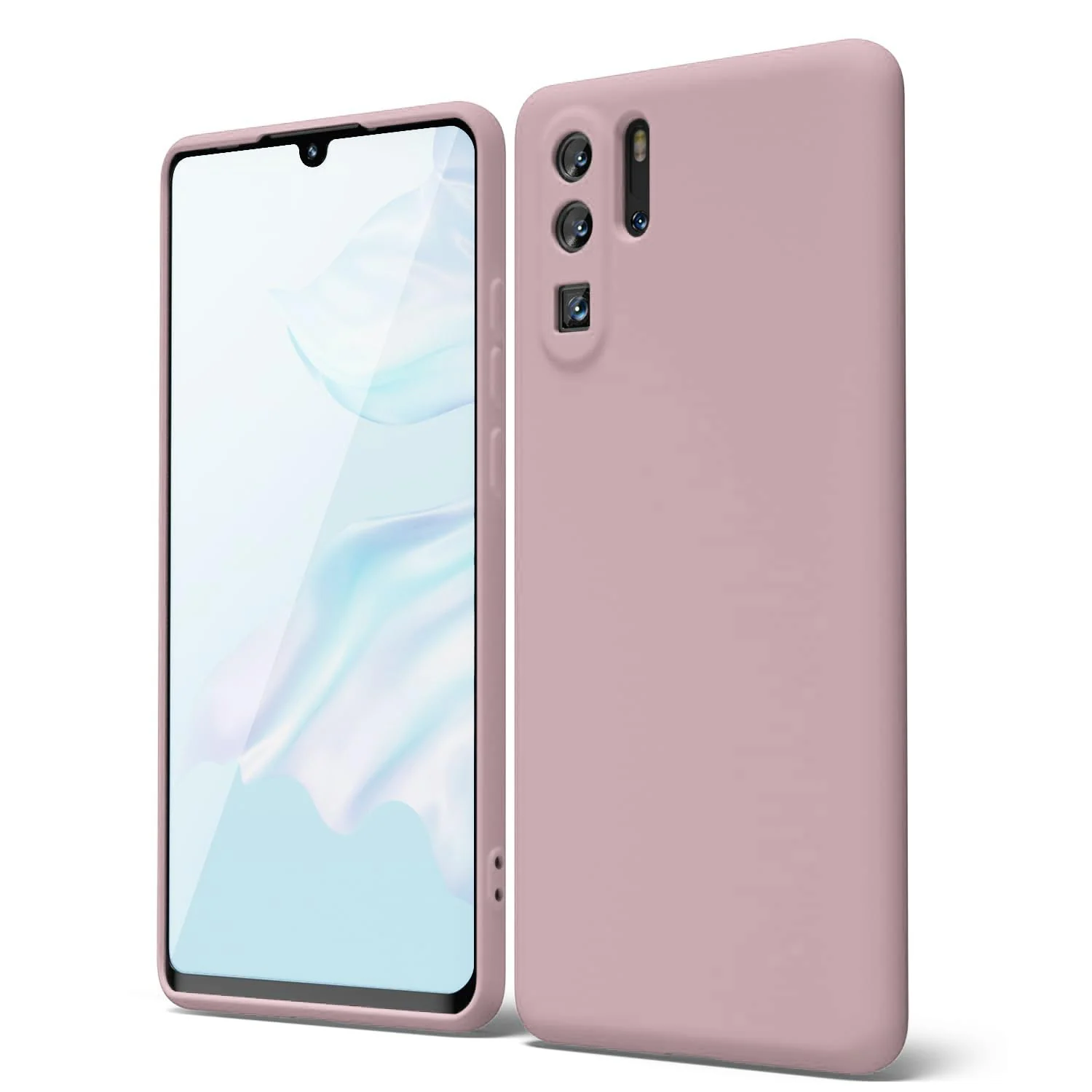 DL3 Mobilak Soft Silicone Gel Bumper Case for Huawei P30 Pro - Cashmere