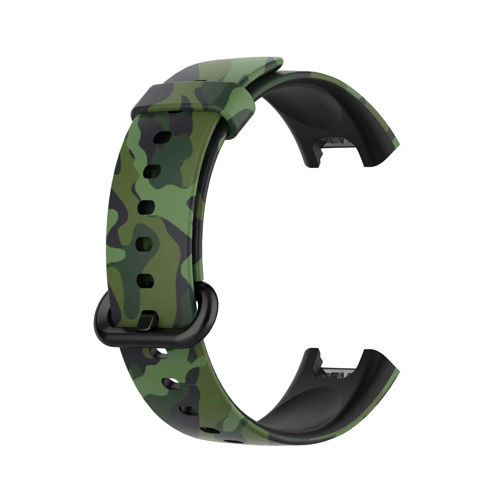 DL3 Mobilak Strap Compatible with Xiaomi Redmi Watch 2 Lite/Poco Watch/Redmi Watch 2 / Horloge 2 Soft Replacement Sport Silicone Strap - Black