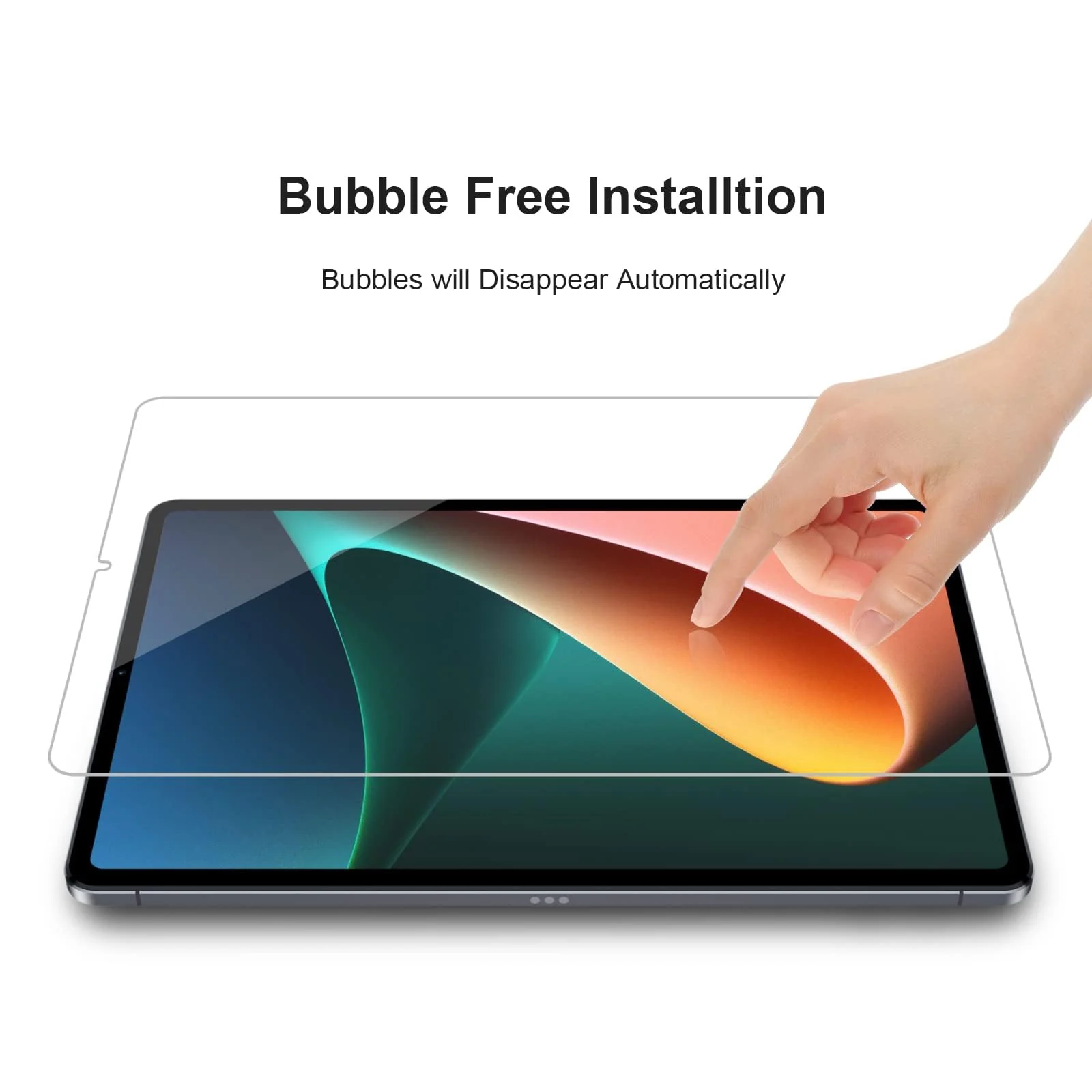 DL3 Mobilak Screen Protector For Xiaomi Pad 5 / Xiaomi Mi Pad 5 Pro 11 inch Tablet Tempered Glass Film [HD Crystal ] [Easy Installation] [Scratch Resistant] [9H Hardness] - Clear