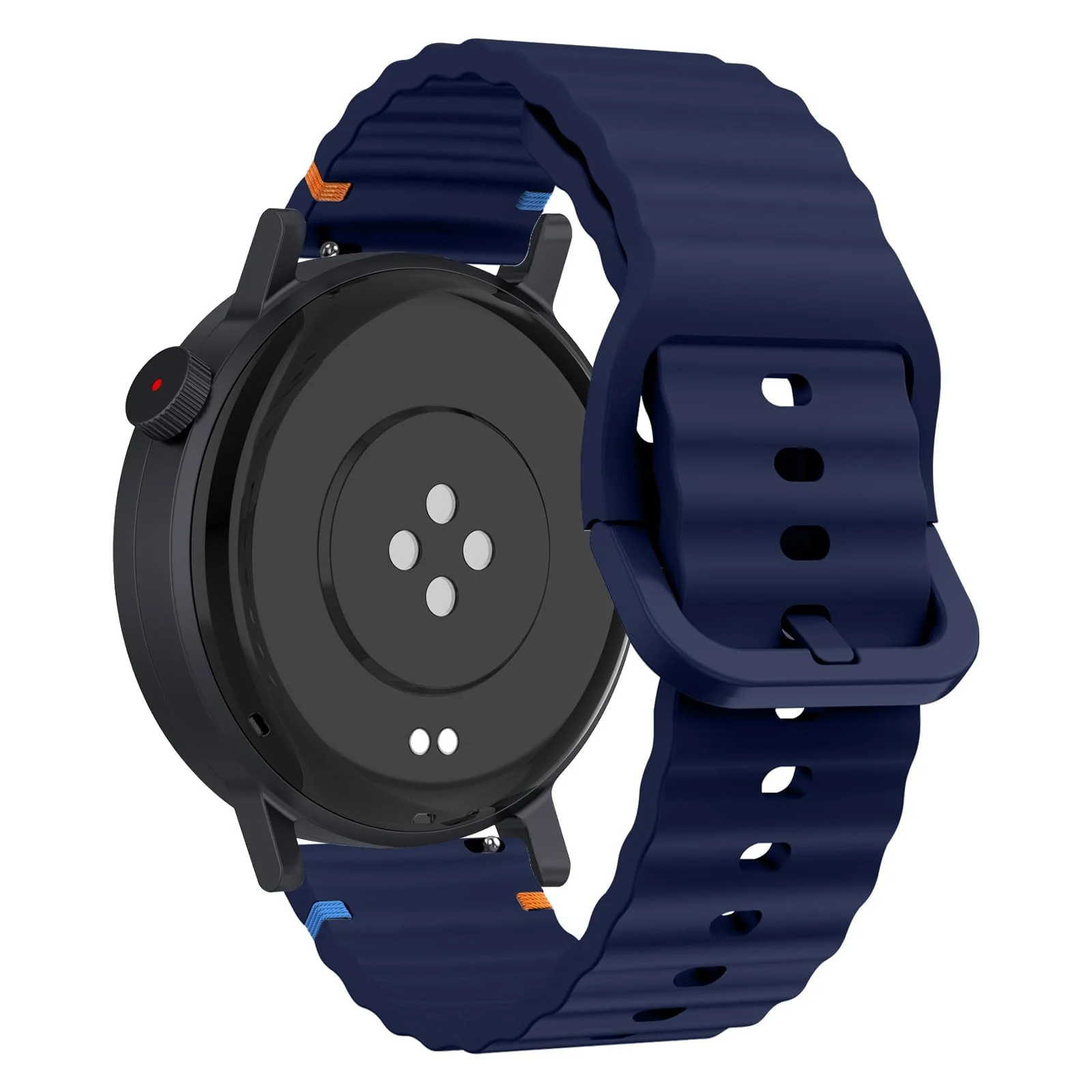 DL3 Mobilak 18m Strap for Huawei Watch GT 6 41mm/GT 5 Pro 42 mm/GT5 41mm/GT4 41 mm/Huawei Watch 5 42mm, 18 mm Silicone Sport Armband Replacement Bracelet for Venu 2S/3S/Vivomove 3S/4S