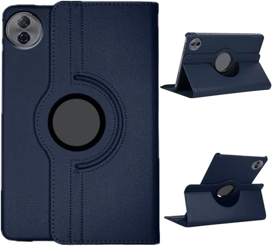 DL3 Mobilak Protective Cover for Honor Pad 10 12.1 inch 2025, 360° Rotatable Smart Stand, Leather Folio Flip Cover with Multi-Angle Viewing, Auto Wake Sleep