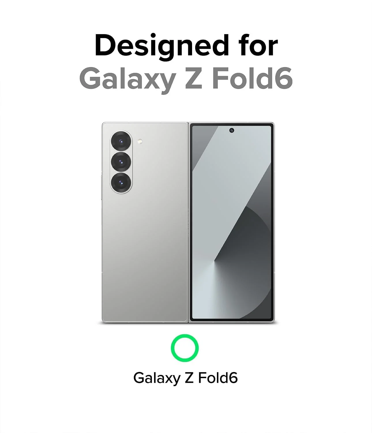 DL3 Mobilak for Case for Samsung Galaxy Z Fold 6 (2024), Magnetic Case for MagSafe, Anti Yellowing Hard PC Back Slim Shockproof Anti-Scratch Phone Case Cover for Samsung Z Fold 6 - Clear