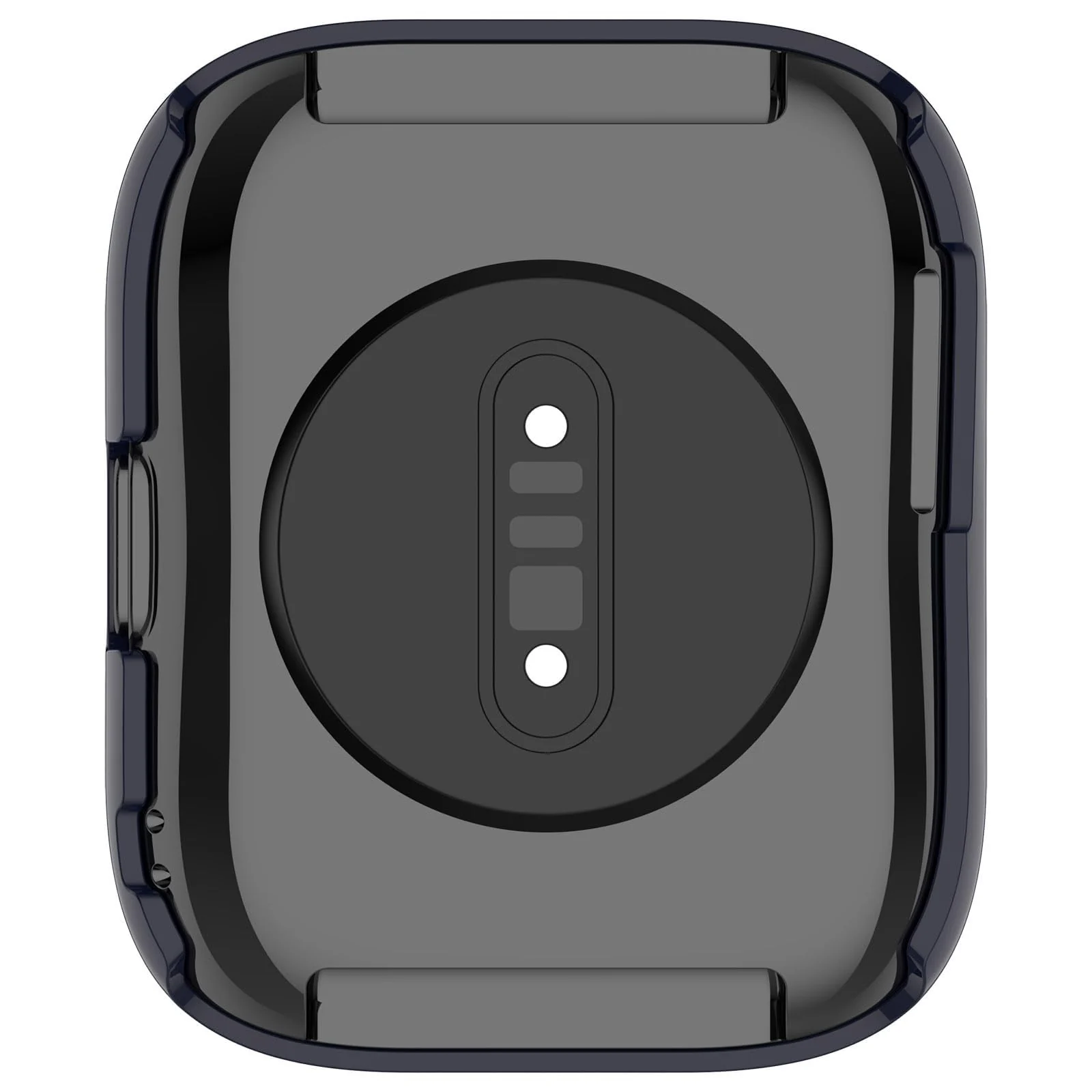 DL3 Mobilak Case with Screen Protector for Amazfit Bip 5, Bumper Full Coverage Hard PC Overall Protective Cover, Built-in Tempered Glass Film High Sensitivity For Amazfit Bip 5 (A2215) - Blue