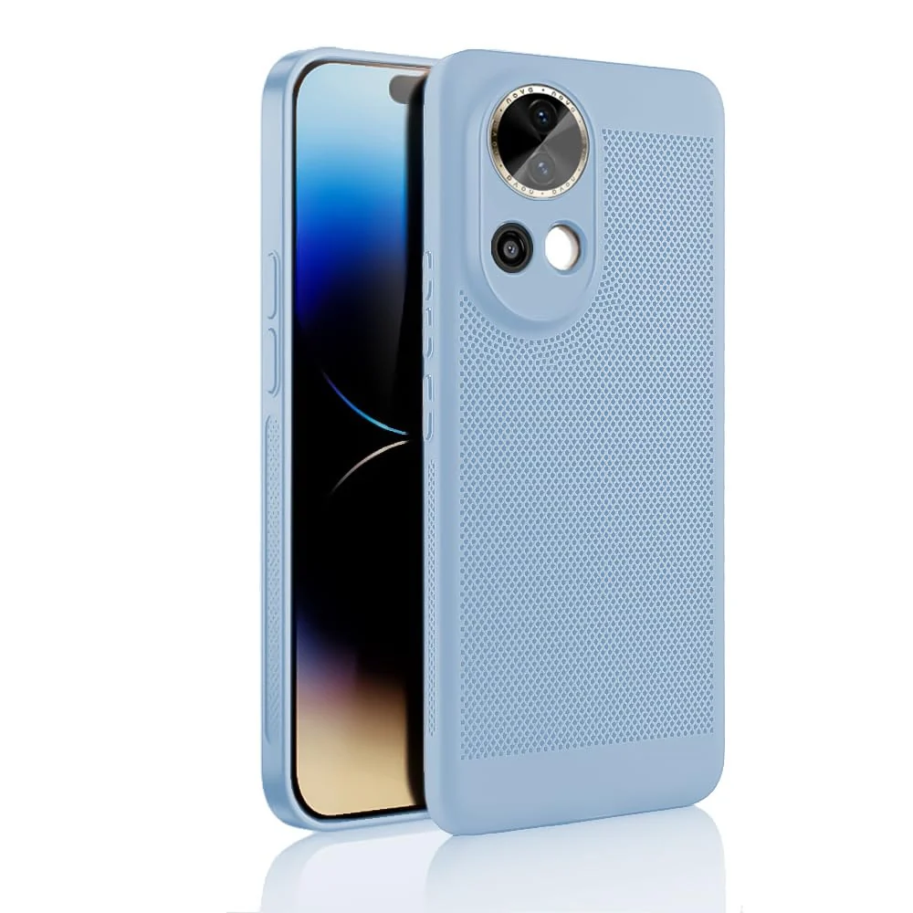 DL3 Mobilak PC Protective Case for Huawei Nova 13 / Nova 12 with Camera Protection and Shockproof Design - Baby Blue