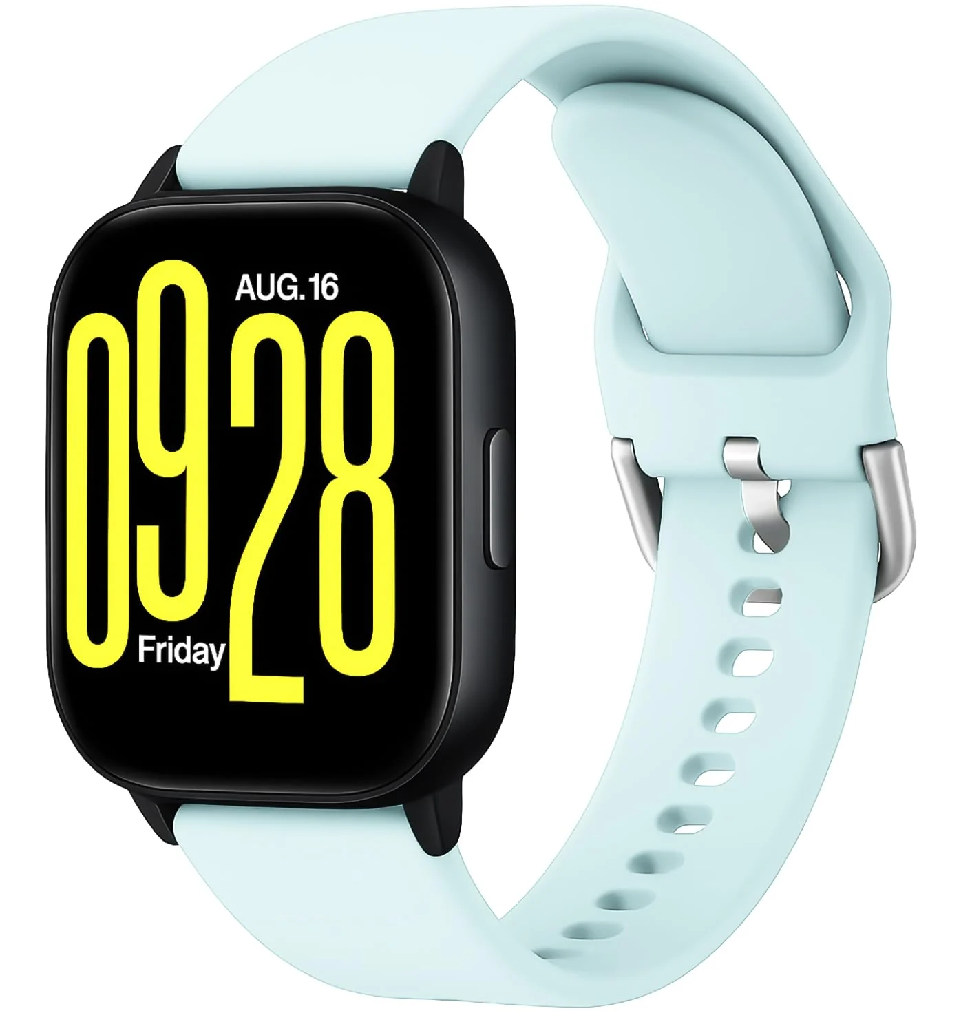 DL3 Mobilak Straps Compatible with Xiaomi Redmi Watch 5 Active/Redmi Watch 5 Lite Bracelet, 22mm Soft Silicone Replacement Band Sports Strap Wristbands [Wear-resistant] [breathable] - Turquoise