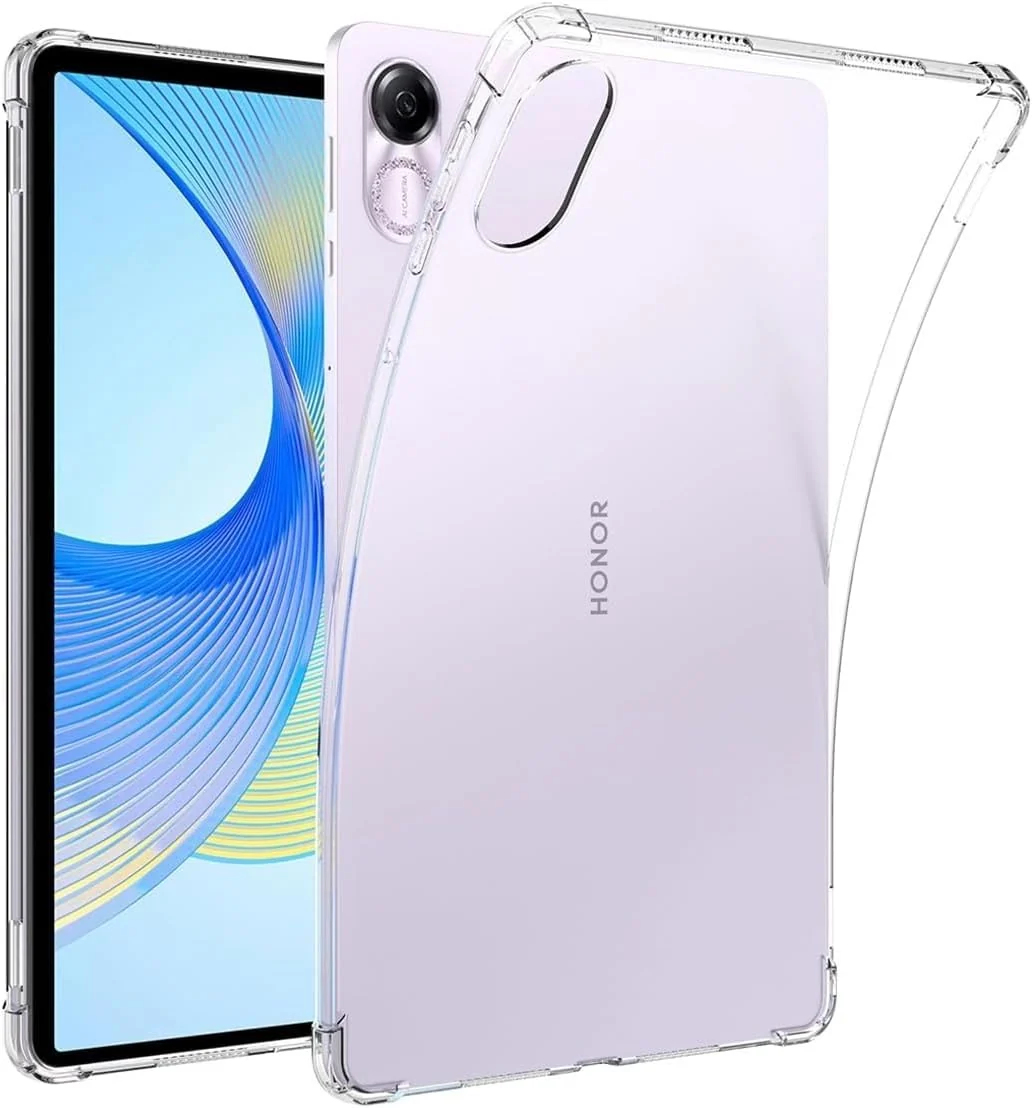 DL3 Mobilak Case For Honor Pad X9 Honor Pad X8 Pro 11.5 inch, Ultra Thin Silicone Shockproof Back Shell HD TPU Protective Cover - Clear