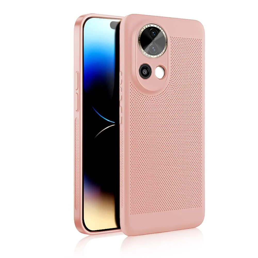 Huawei Nova 13 / Nova 12 Heat Dissipation Case with Built-in Camera Lens Protector — DL3 Mobilak Protective Phone Case for Huawei Nova 13 / Nova 12, Supports wireless charging, Camera protection, Shock-absorbing protection