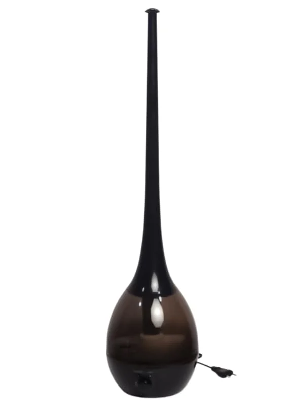 Mobigon 2.6 Litres Humidifier for Room, Cool Mist Ultrasonic Humidifier/Essential Oil Diffuser,Super Quiet 360°Nozzle,Colorful Change,Auto Shut Off&UV Light&,Lasts Up to 24 Hours (A.Black)