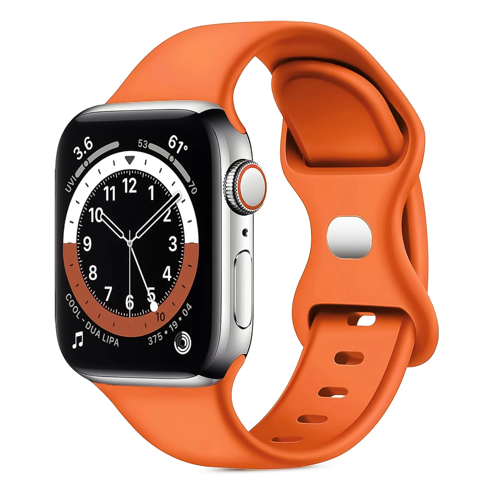 38MM/40MM/41MM — DL3 Mobilak Bands Compatible with Apple Watch Ultra 49mm 45mm 44mm 42mm 41mm 40mm 38mm, Replacement Soft Silicone Strap for iWatch Ultra/Ultra 2 Series 9/8/7/6/5/4/3/2/1 SE (A. , 38MM/40MM/41MM)