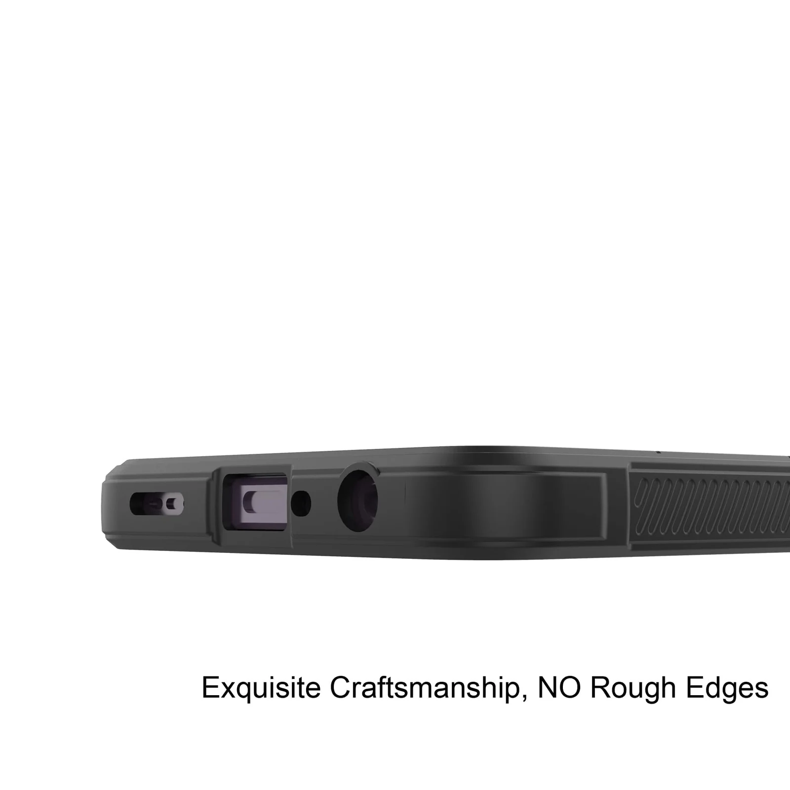 DL3 Mobilak Soft Silicone Protective Case for OPPO A60 4G with Camera Protection and Shockproof Design - Black