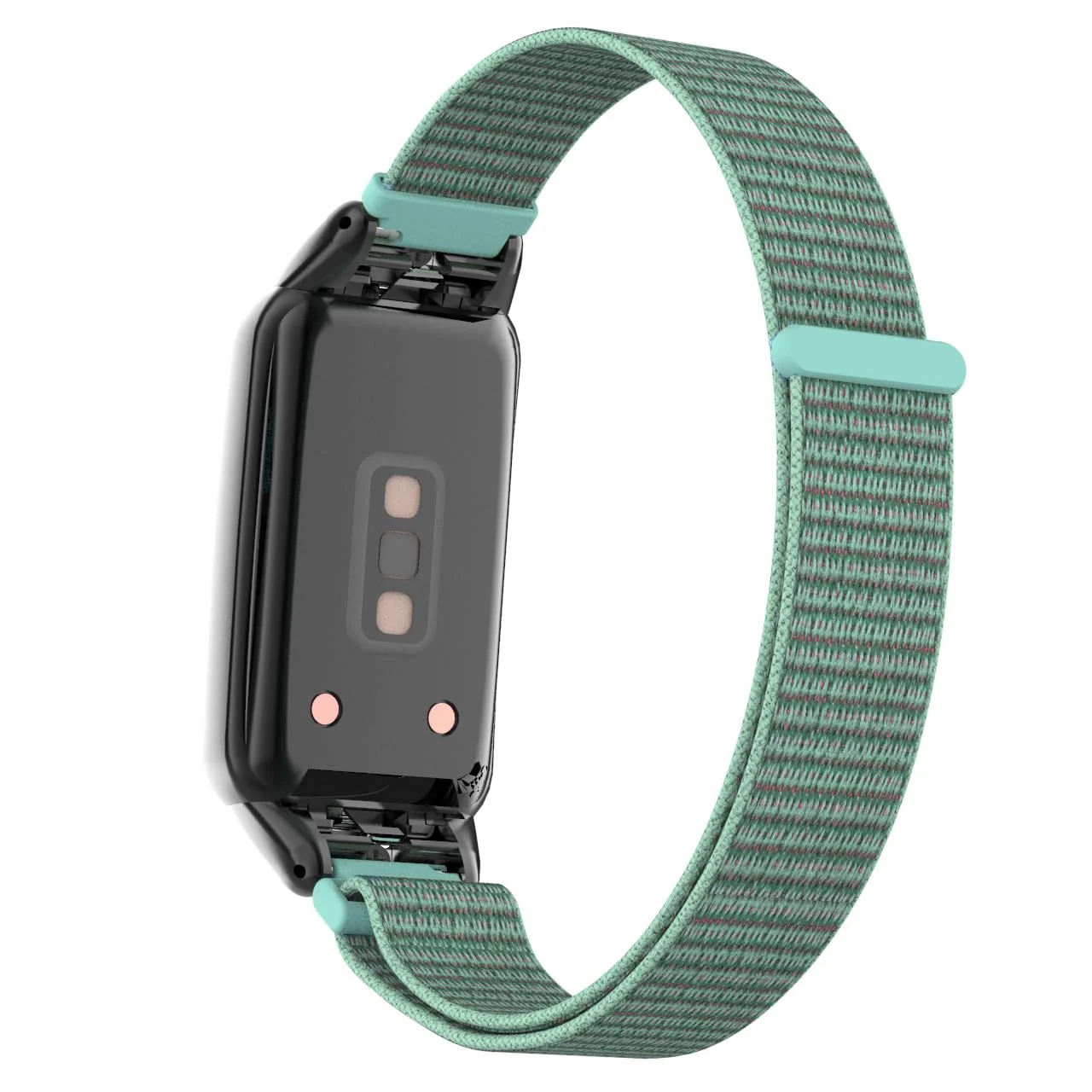 DL3 Mobilak Nylon Band for Honor Band 6/Huawei Band 6 Pro/Huawei Band 6, Nylon Watch Strap Sport Wristband Soft Replacement Watch Strap Adjusable Wrist for Women Men - Turquoise