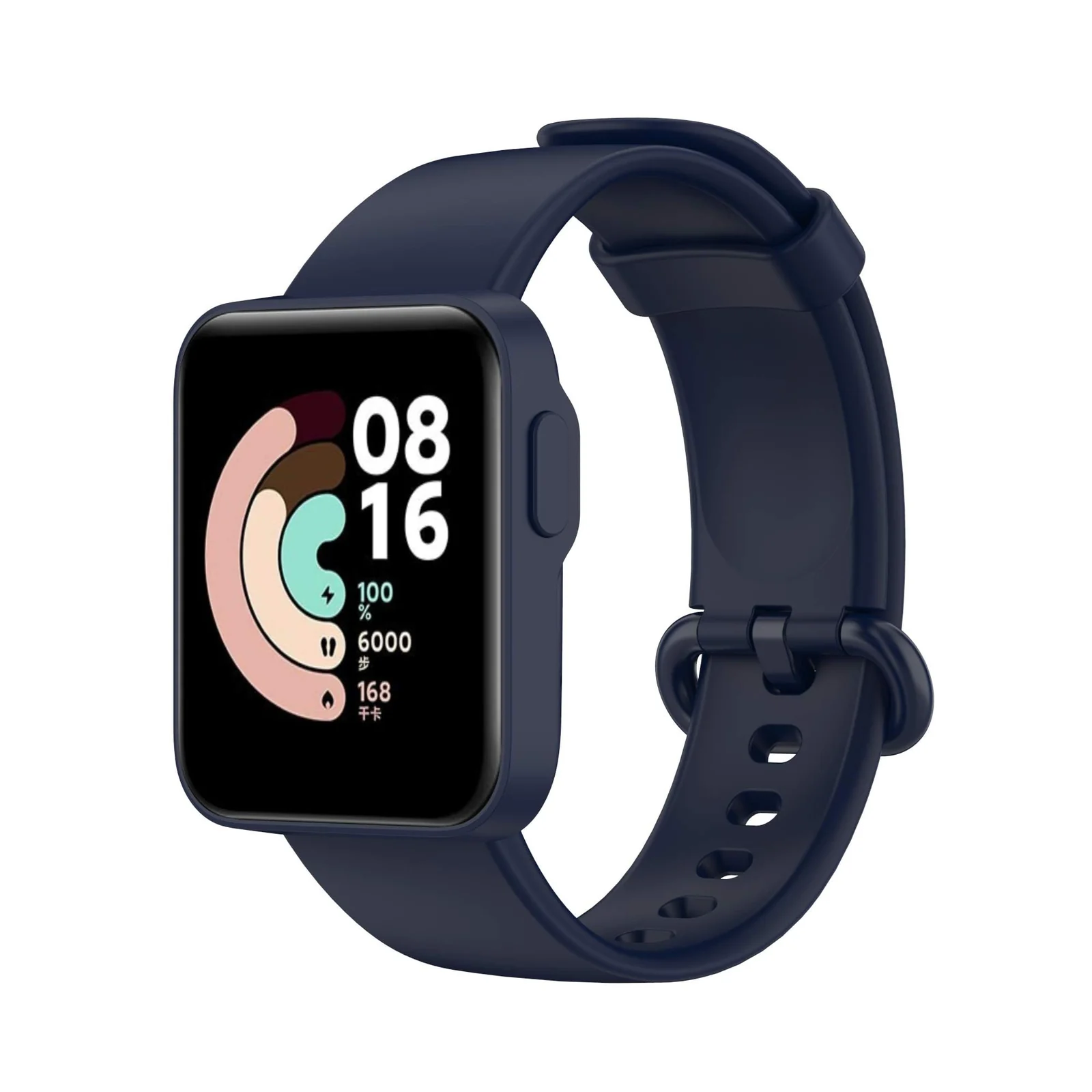 DL3 Mobilak Smart Watch Strap for Xiaomi Mi Watch Lite, Sport Silicone Watch Band Wrist Strap, Replacement Bracelet Wristband Wrist Strap for Xiaomi Mi Watch Lite/Redmi Watch Accessories - Dark Blue
