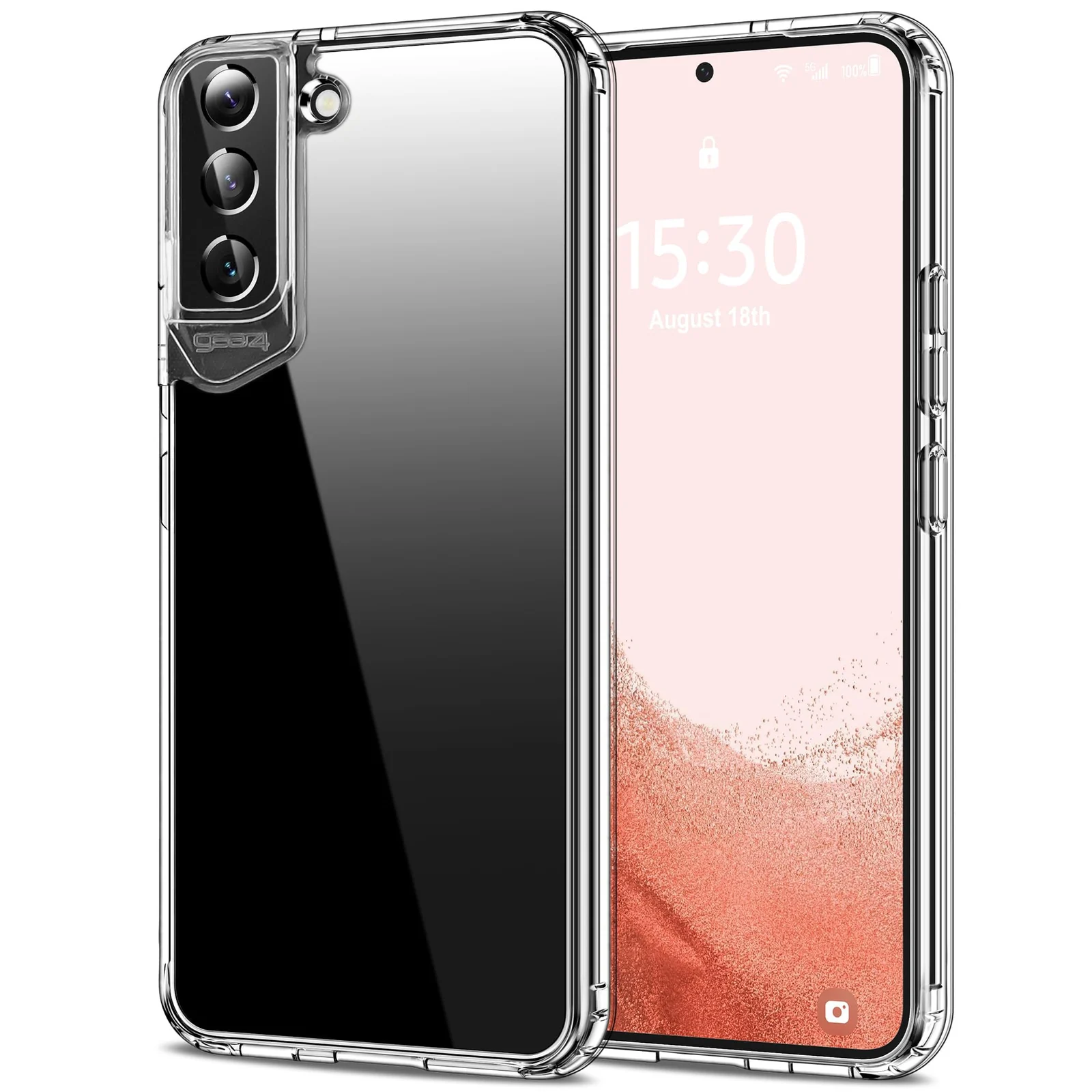 DL3 Mobilak Clear Protective Case for Samsung Galaxy S22 5G - Clear