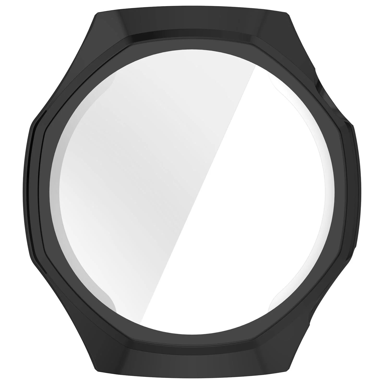 DL3 Mobilak Case Compatible with Huawei Watch GT6 Pro 46mm All-Around with Built-in Screen Protector Watch Soft TPU Shockproof Cover Slim Guard Thin Bumper Shell Protector for GT 6 Pro 46 mm - Black