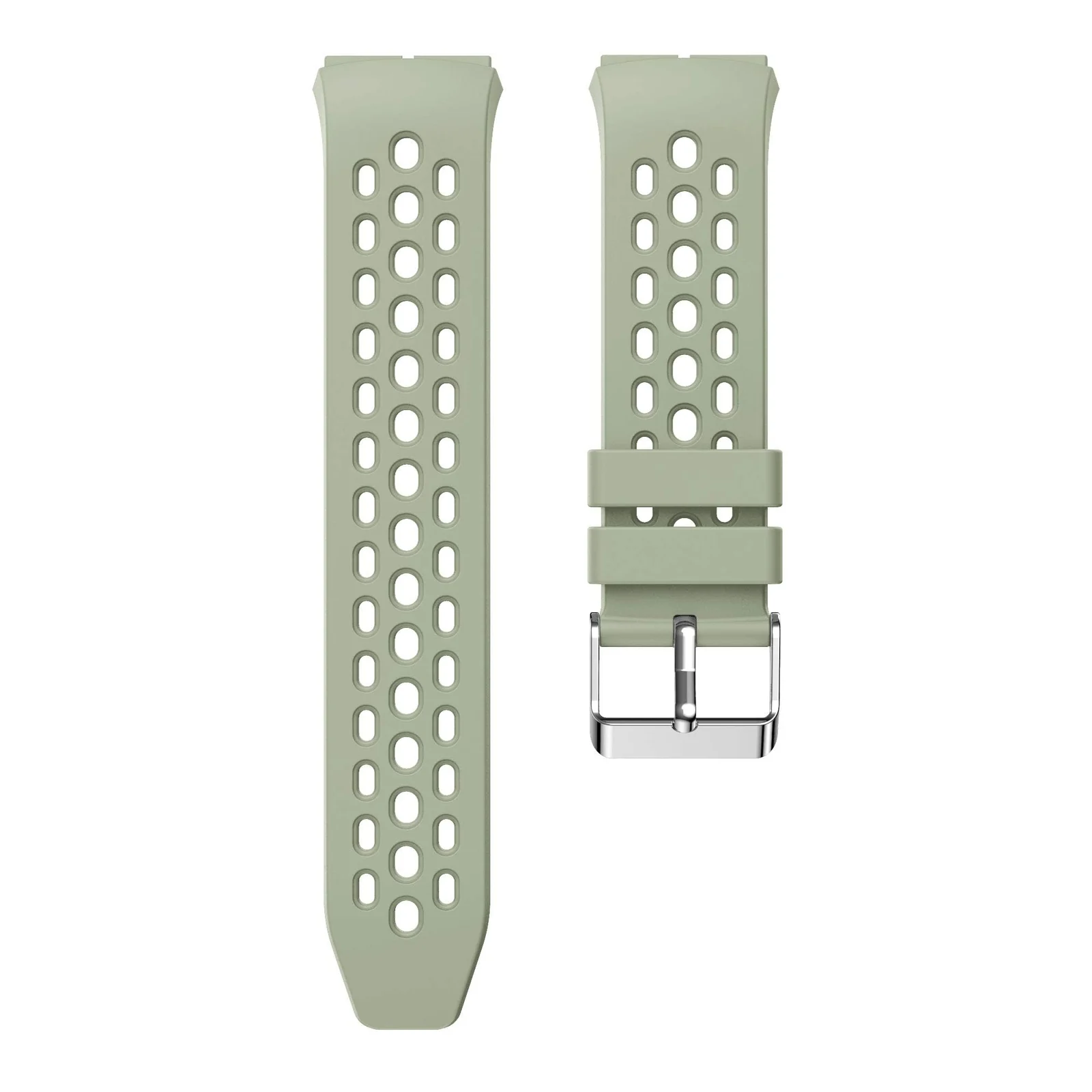 DL3 Mobilak Strap Replacement Bands Compatible with 22MM Huawei Watch GT2E Bands, Adjustable Accessory Soft Silicone Sport Wristband for Women Men - Green