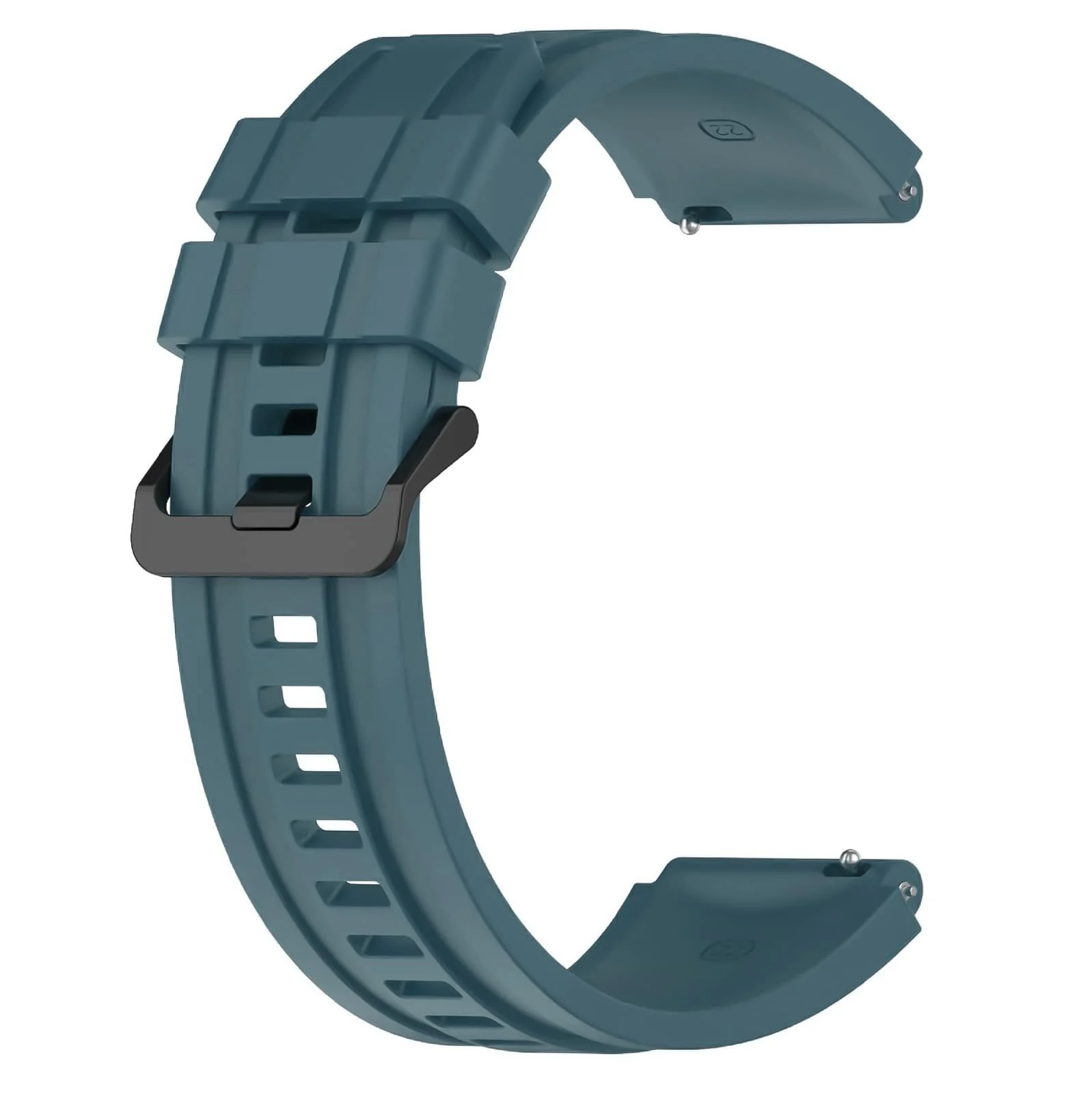 22MM Band Compatible with Huawei Watch GT7 GT6 GT5 GT4 46MM/Watch 4 3 Pro/GT7 GT6 GT5 GT4 Pro/Watch 4 3/GT3 46mm/GT2 46mm/GT 2e/GT Runner, 22MM Silicone Replacement Wristband Strap - Pine Green