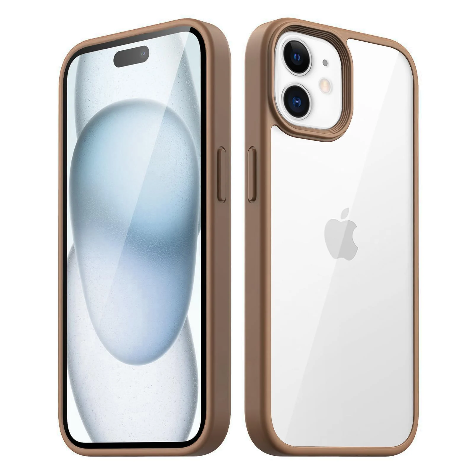 DL3 Mobilak Clear Protective Case for iPhone 11 - Desert Brown