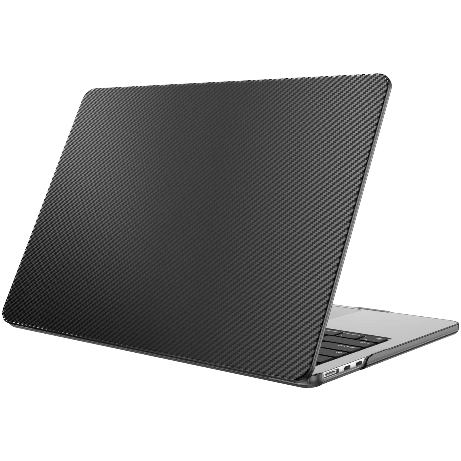 DL3 Mobilak Compatible with MacBook Air 13 inch Case 2022 2021 2020 2019 2018 Release A2337 M1 A2179 A1932 Touch ID, Plastic Hard Shell Case Cover Compatible with MacBook Air 13.3 inch - Carbon Fiber
