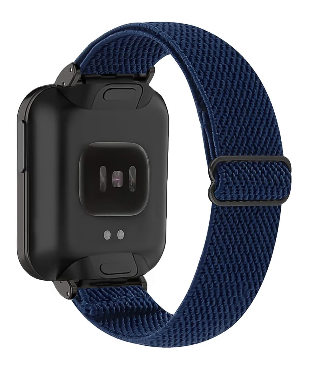 DL3 Mobilak Strap Compatible with Xiaomi Mi Watch Lite/Redmi Watch Bracelets, Nylon Replacement Strap Sport PU Protective Case + Watch Strap For Xiaomi Mi Watch Lite With Metal Cover - Blue