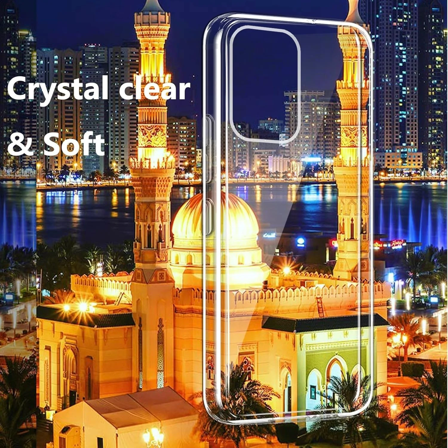 DL3 Mobilak Case Compatible with Honor 200 Lite Case Crystal Soft TPU Gel Case Flexible Silicone Anti-Scratch TPU Cover - Clear