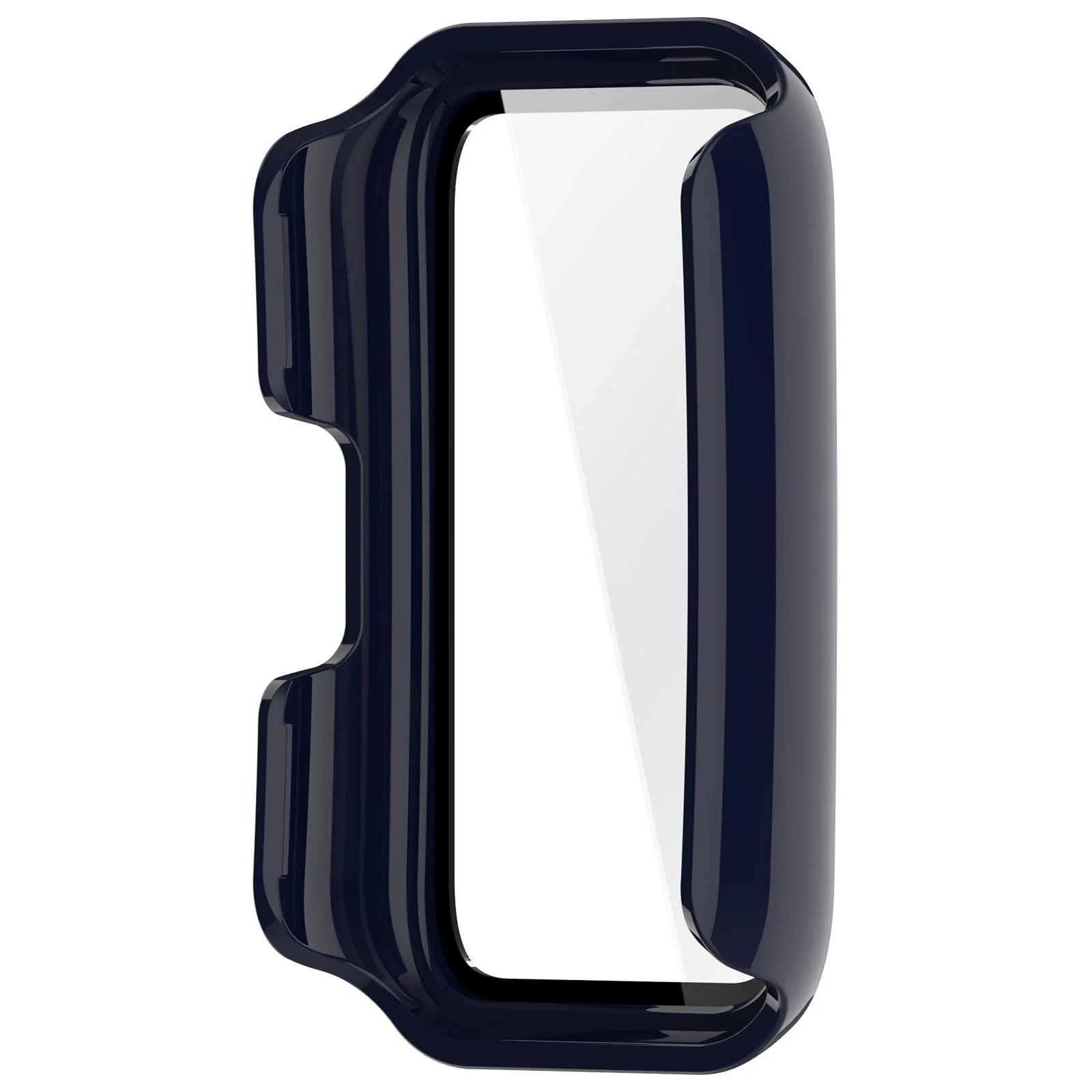 DL3 Mobilak Case with Screen Protector for Huawei Band 11, Bumper Full Coverage Hard PC Overall Protective Cover, Built-in Tempered Glass Film High Sensitivity For Huawei Band 11 - Blue