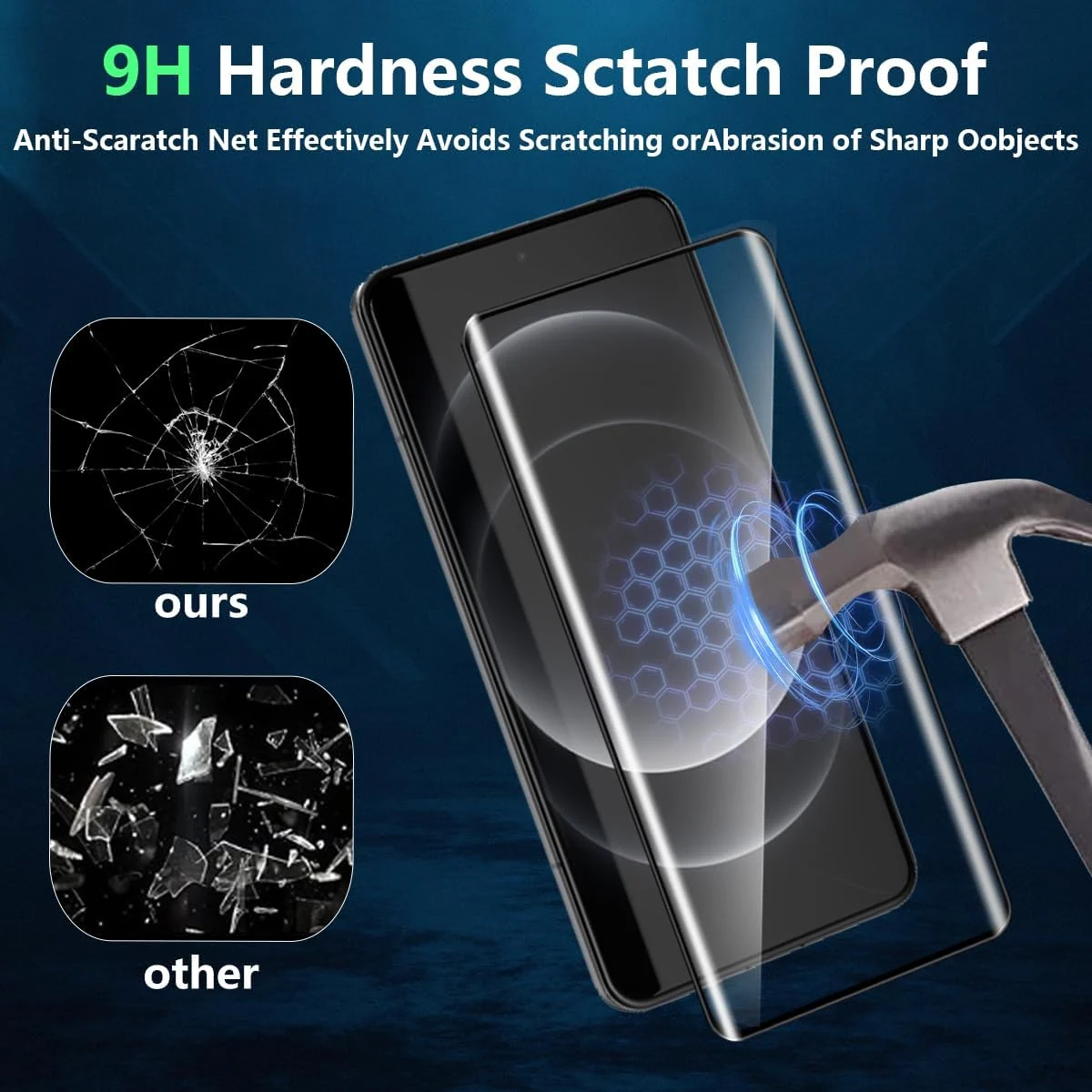 DL3 Mobilak Screen Protector for Xiaomi 14 Ultra/Xiaomi 14 Pro, Tempered Glass Screen Saver Premium HD Protective, Scratch Resistant, NO-Bubble, 9H Hardness, Full Coverage Film - Clear