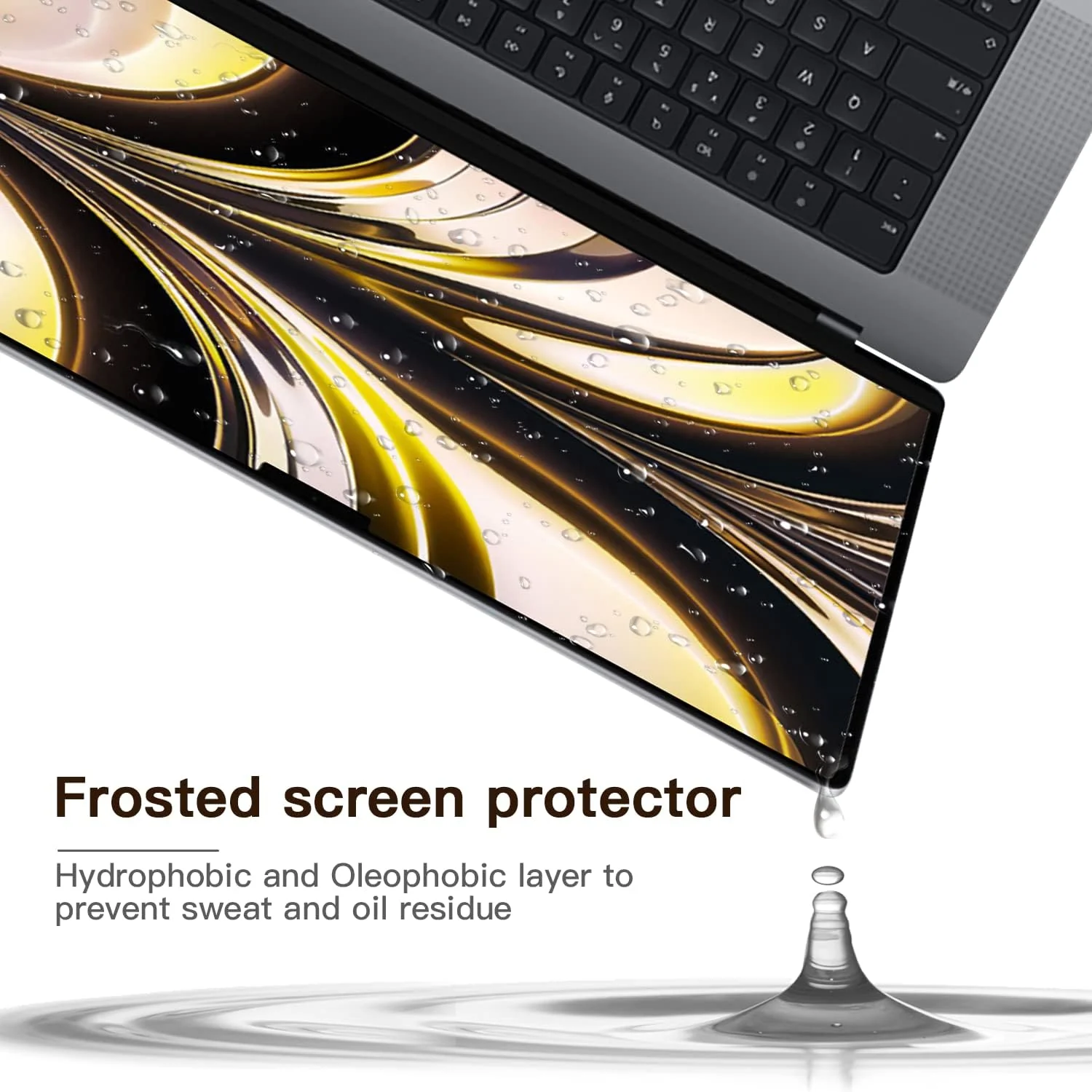 DL3 Mobilak Compatible with 2022 MacBook Air 13.6 inch Screen Protector, Eye Protection Anti Glare Film/Anti Scratch Matte Laptop Screen Protector for MacBook Air 13.6'' Apple M2 Chip A2681 - Clear