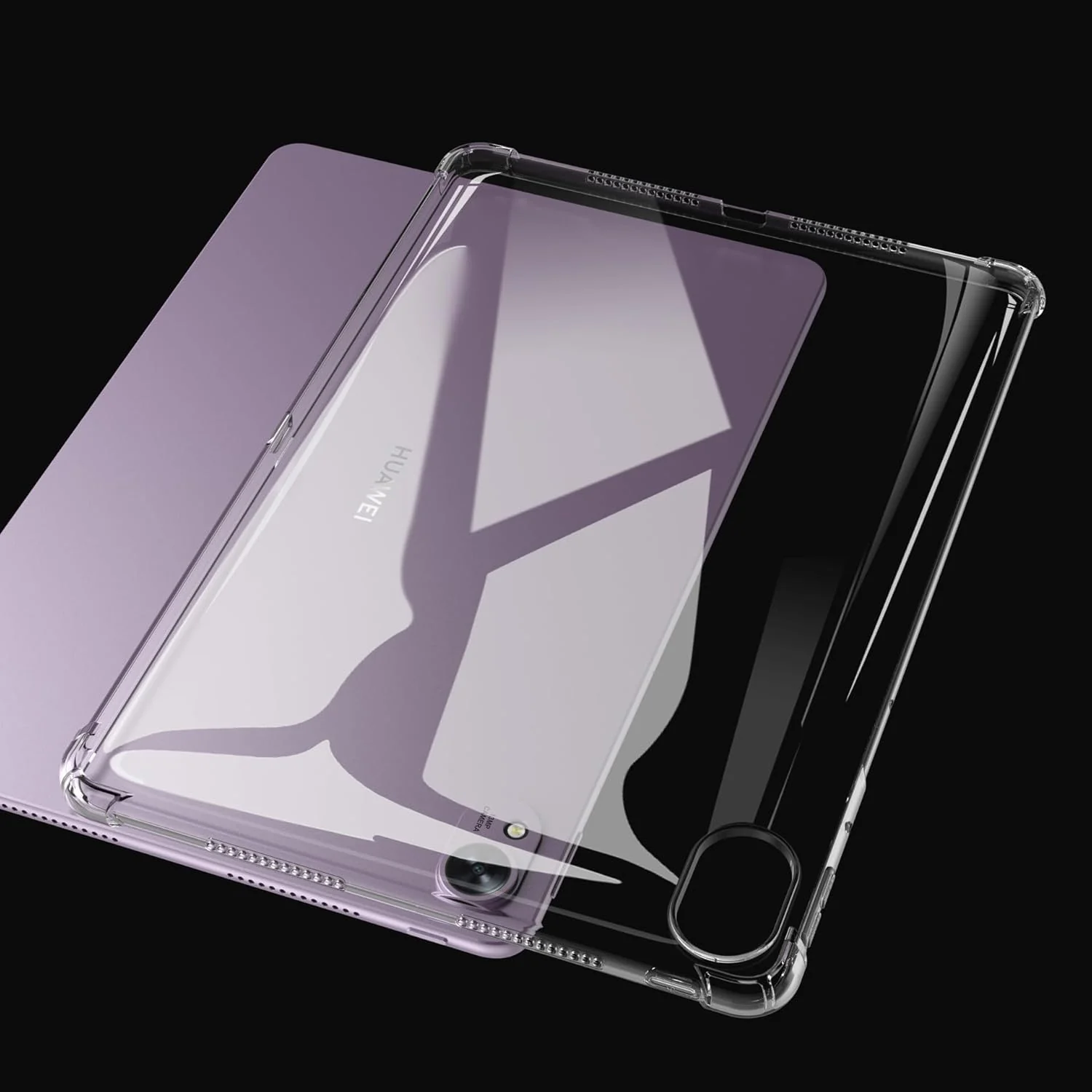 DL3 Mobilak Case For Huawei MatePad 11.5 Inch 2023, Ultra Thin Silicone Shockproof Back Shell HD TPU Protective Cover - Clear