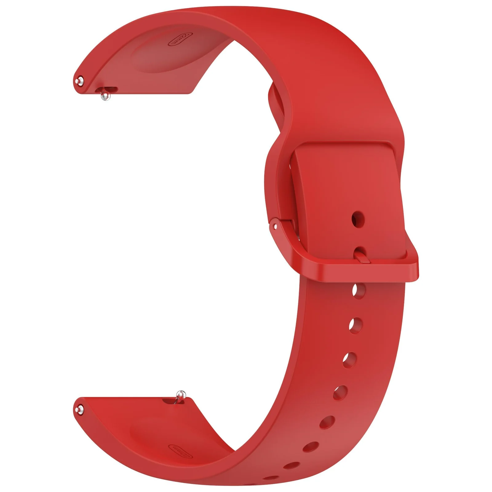 DL3 Mobilak Straps Compatible with Xiaomi Redmi Watch 5 Active/Redmi Watch 5 Lite Bracelet, 22mm Soft Silicone Replacement Band Sports Strap Wristbands [Wear-resistant] [breathable] - Red