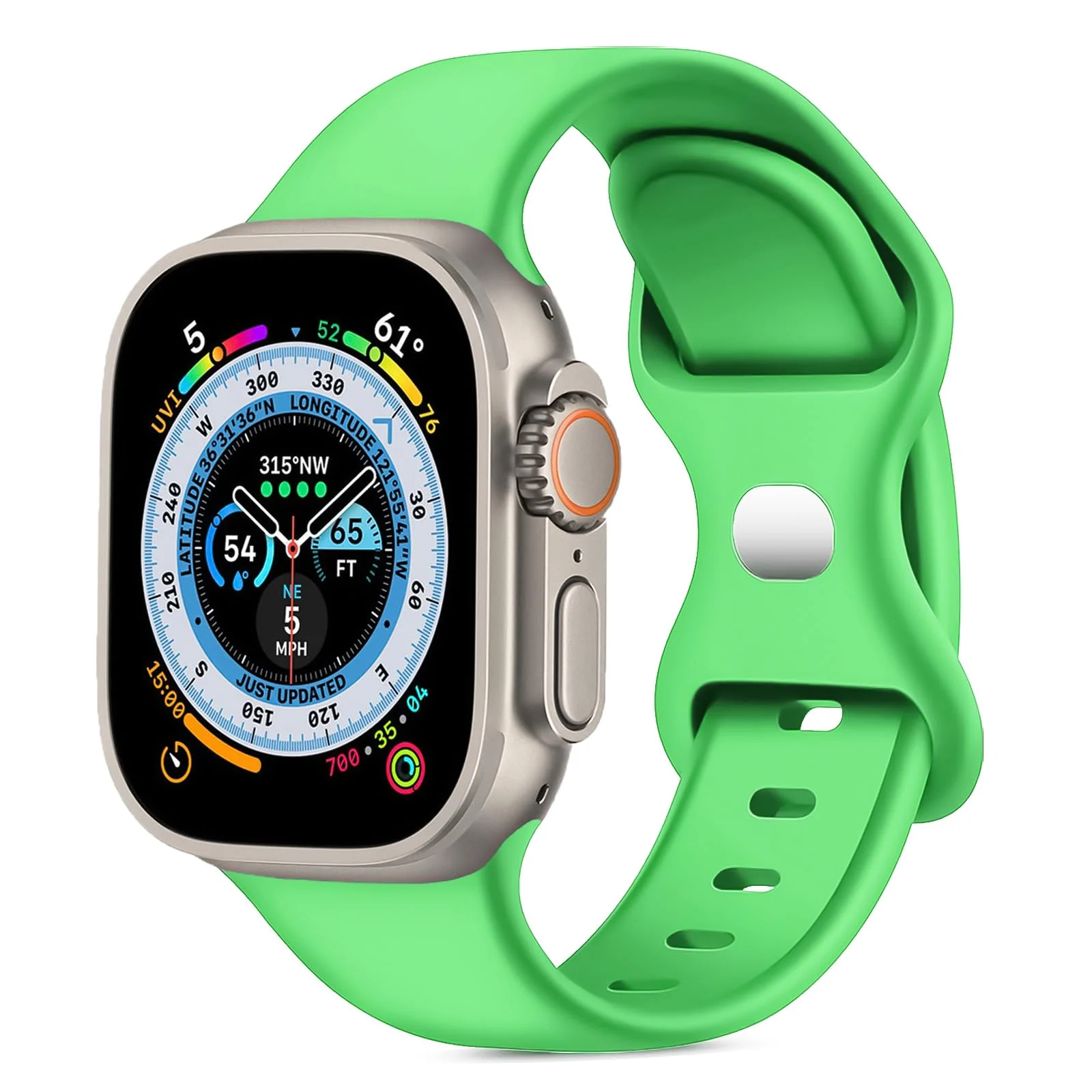 38MM/40MM/41MM — DL3 Mobilak Bands Compatible with Apple Watch Ultra 49mm 45mm 44mm 42mm 41mm 40mm 38mm, Replacement Soft Silicone Strap for iWatch Ultra 2 Series SE 9 8 7 6 5 4 3 2 1 (38MM/40MM/41MM)