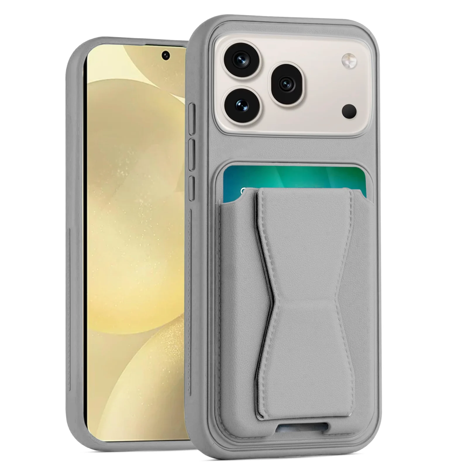 Dl3 Mobilak Leather Wallet Case Compatible with Honor 600 Pro 5G, Leather Back Cover With TPU Frame, Shockproof Protective Phone Case with Card Holder Stand - Brown