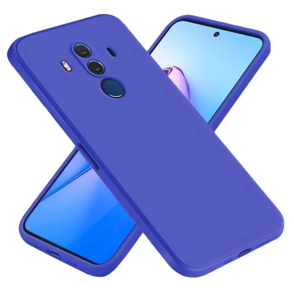 Dl3 Mobilak Huawei Mate 10 Pro Case,Soft Flexible Silicone Gel Rubber Bumper Cover,Full Body Shockproof Protective Phone Case (Cashmere)