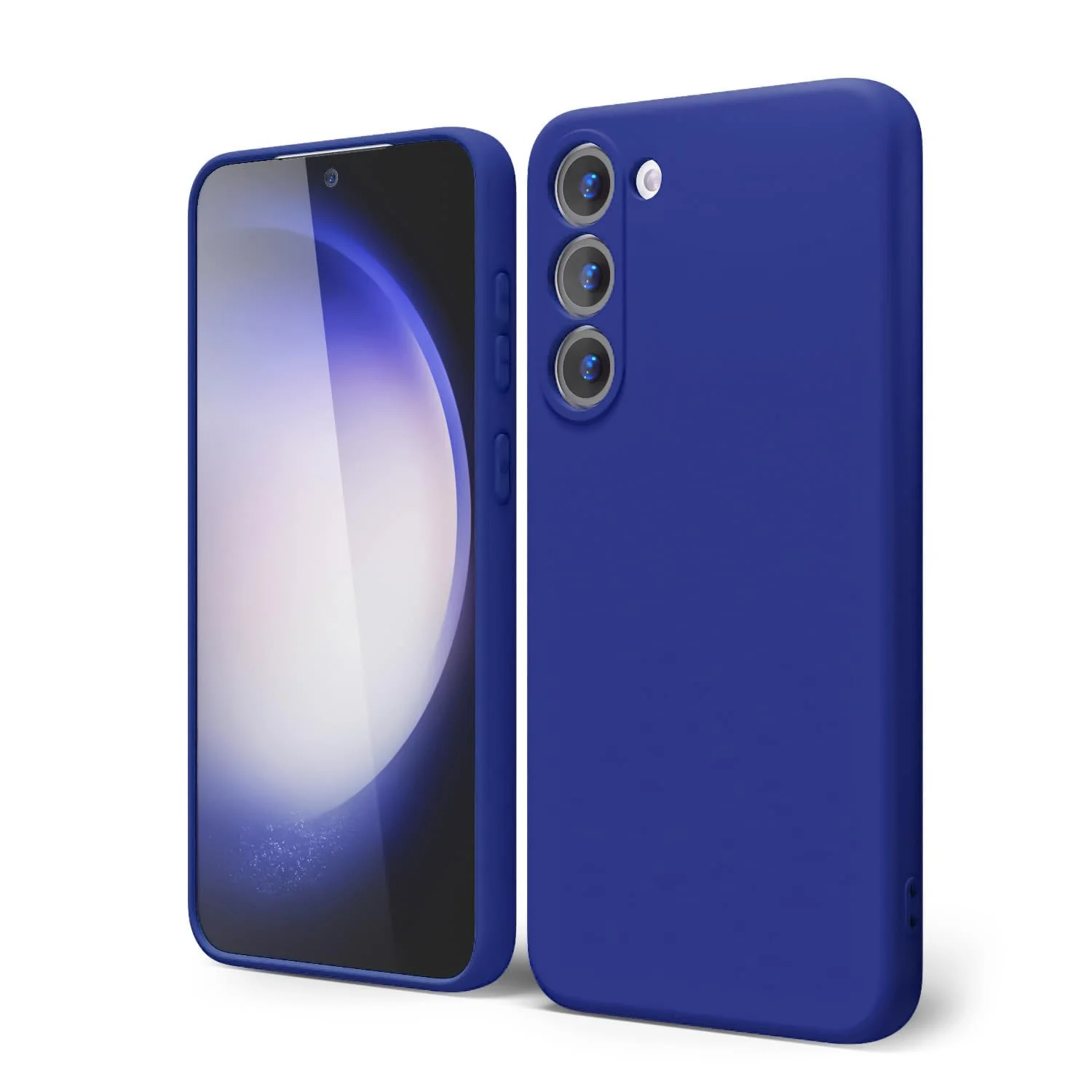 DL3 Mobilak Liquid Silicone Case for Samsung Galaxy Note 10, Shock-absorbing protection, Scratch-resistant surface, Soft microfiber lining - Pepsi