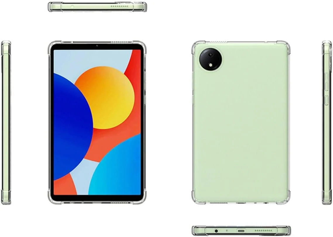 DL3 Mobilak Case For Huawei MatePad Pro 12.2 Inch 2024, Ultra Thin Silicone Shockproof Back Shell HD TPU Protective Cover - Clear