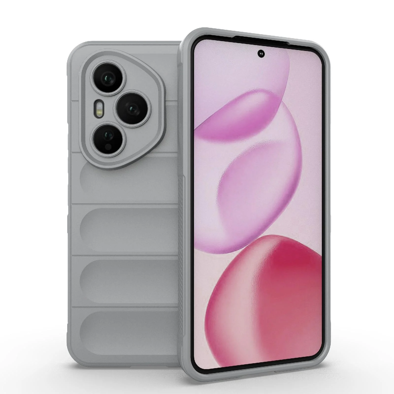 DL3 Mobilak Rugged Protective Case for Honor 400 Pro 5G, Camera protection, Shock-absorbing protection, Non-slip grip - Gray