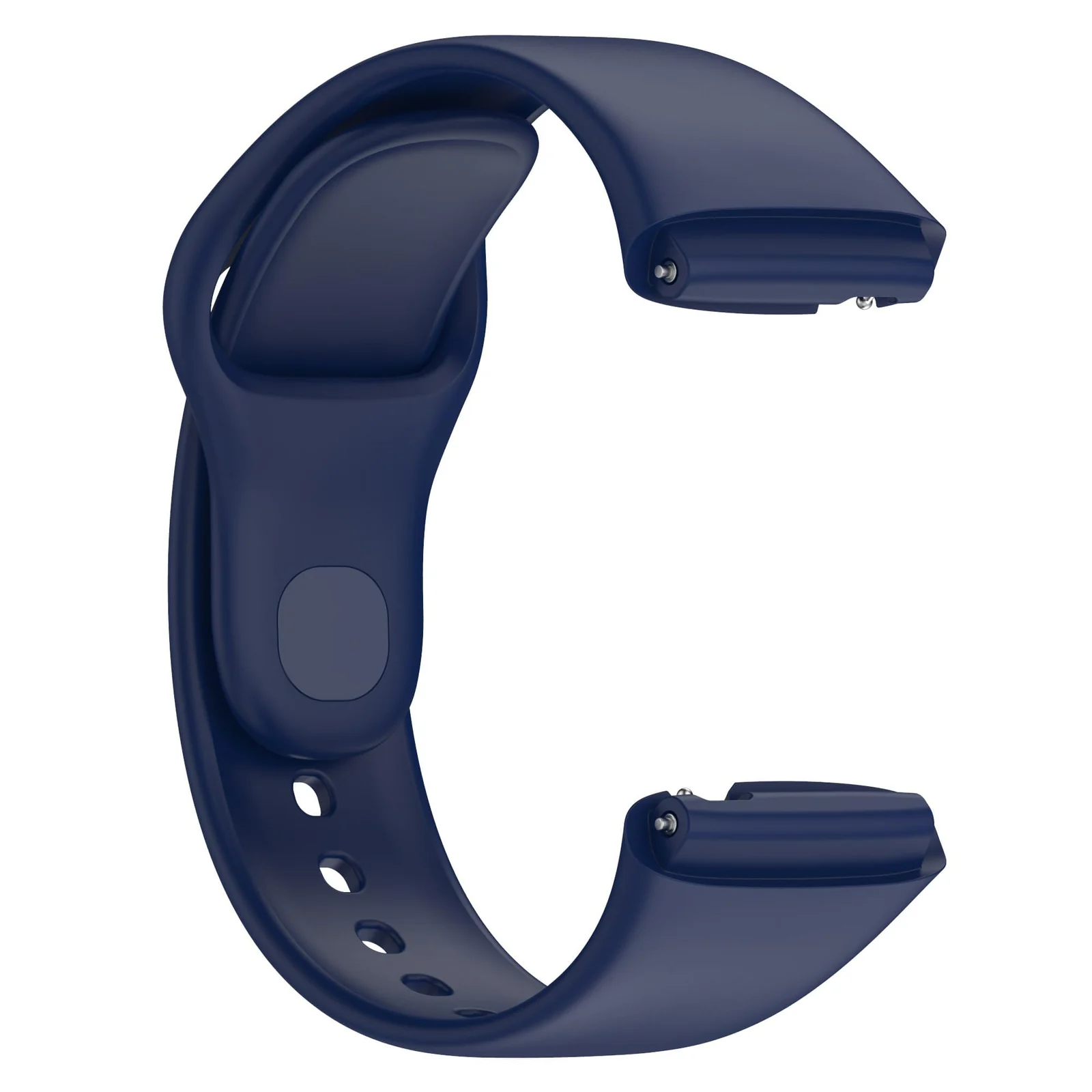 DL3 Mobilak Strap Silicone Compatible With Xiaomi Redmi Watch 3 Active/Redmi Watch 3 Lite, Sport Silicone Watch Band Wrist Strap, Bracelet Wristband Wrist Strap - Blue