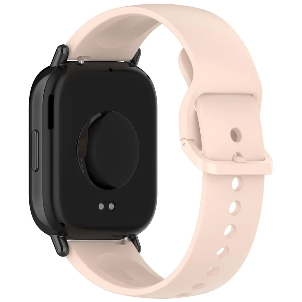 DL3 Mobilak Straps Compatible with Xiaomi Redmi Watch 5 Active/Redmi Watch 5 Lite Bracelet, 22mm Soft Silicone Replacement Band Sports Strap Wristbands [Wear-resistant] [breathable] - Pink
