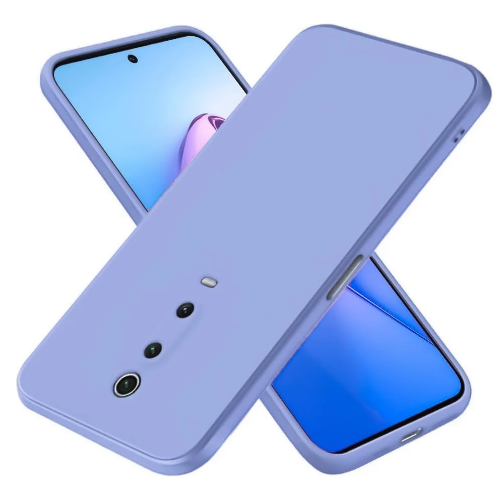 Dl3 Mobilak Compatible with Xiaomi Mi 9T/Mi 9T Pro/Redmi K20/K20 Pro Case, Liquid Silicone Case, Full Body Camera Protective Cover, Shockproof, Slim Phone Case, Soft Microfiber Lining - Black