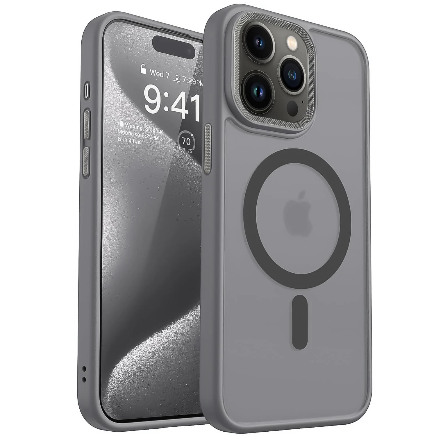 Dl3 Mobilak Case for iPhone 16 Pro Max 6.9-inch Case Magnetic Translucent Matte Phone Cases [Compatible with MagSafe] Thin Slim Fit Shockproof Bumper Protective Cover for Women Men Girls (Desert)